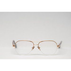 24K Pink Gold Burgundy Acetate Metal Optical - Delixs Artiste 2 DX001S 04 VP00